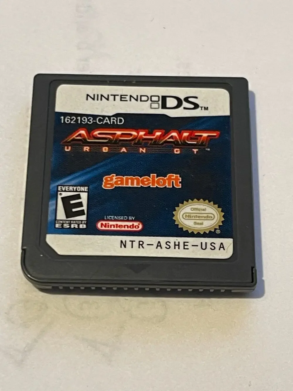Asphalt Urban GT Nintendo DS Authentic Game Cartridge Only